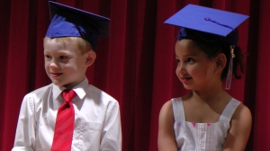 Youngsters graduate from pre-school